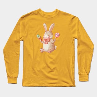 Rabbit with Treats! Long Sleeve T-Shirt